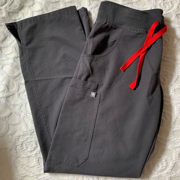 Figs Pants - Charcoal kade cargo figs